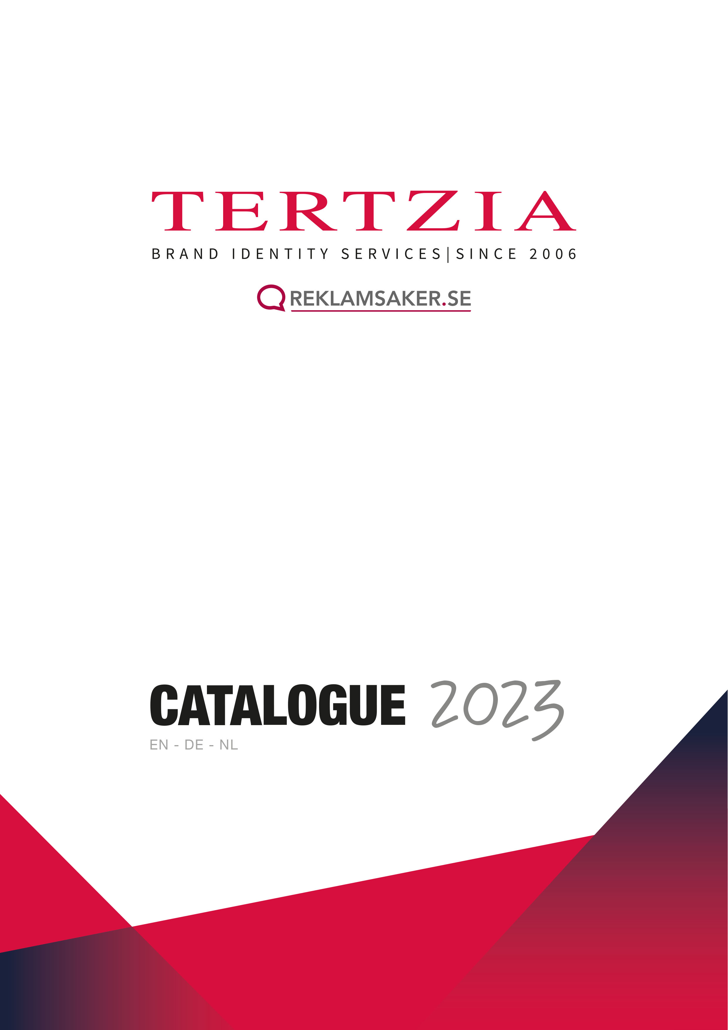 Catalogue 2023 - Tertzia